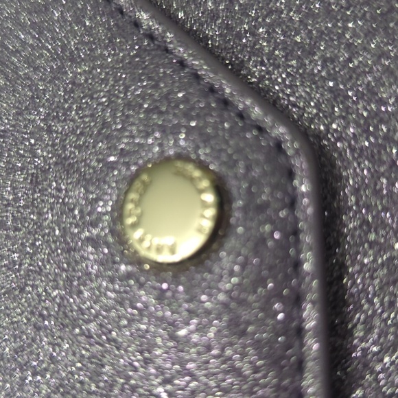 KATE SPADE Tinsel Flap Glitter Crossbody Purse in Lilac Frost ~ NWT - Picture 7 of 13